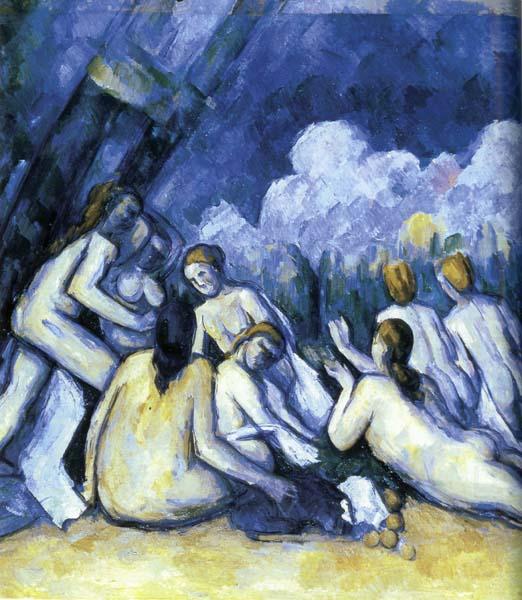 Paul Cezanne Les Grandes Baigneuses china oil painting image